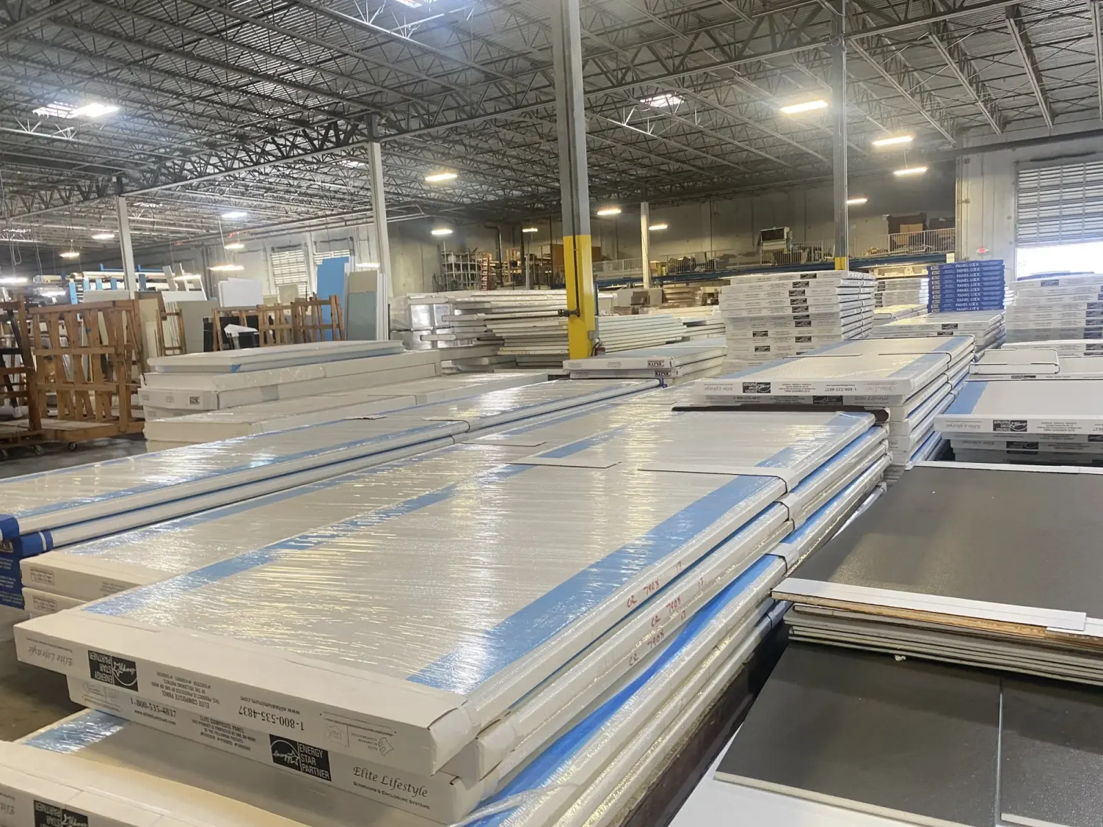 Inside Elite Aluminum’s manufacturing facility in Coconut Creek, Florida