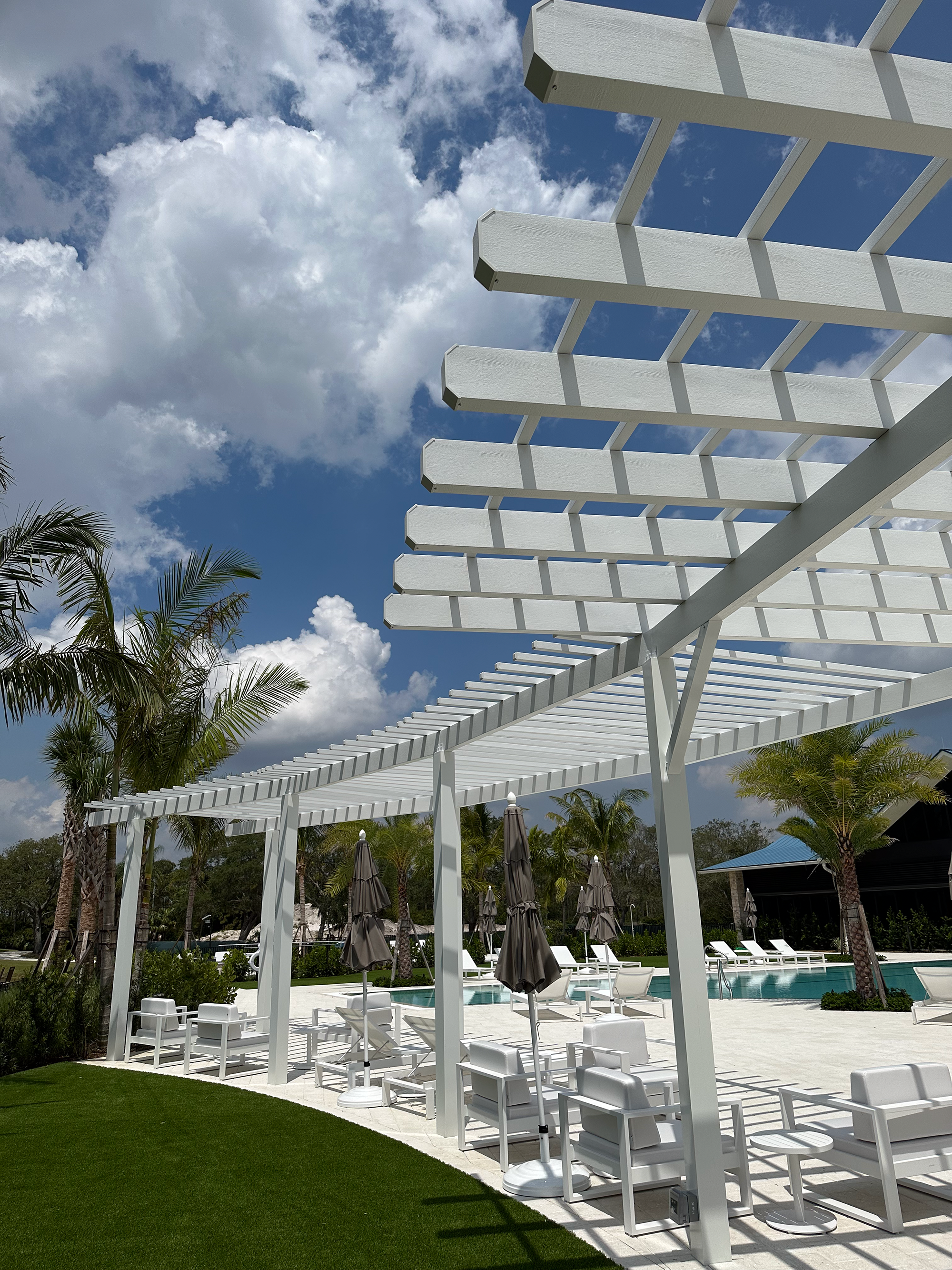 Pergola at Golf Club