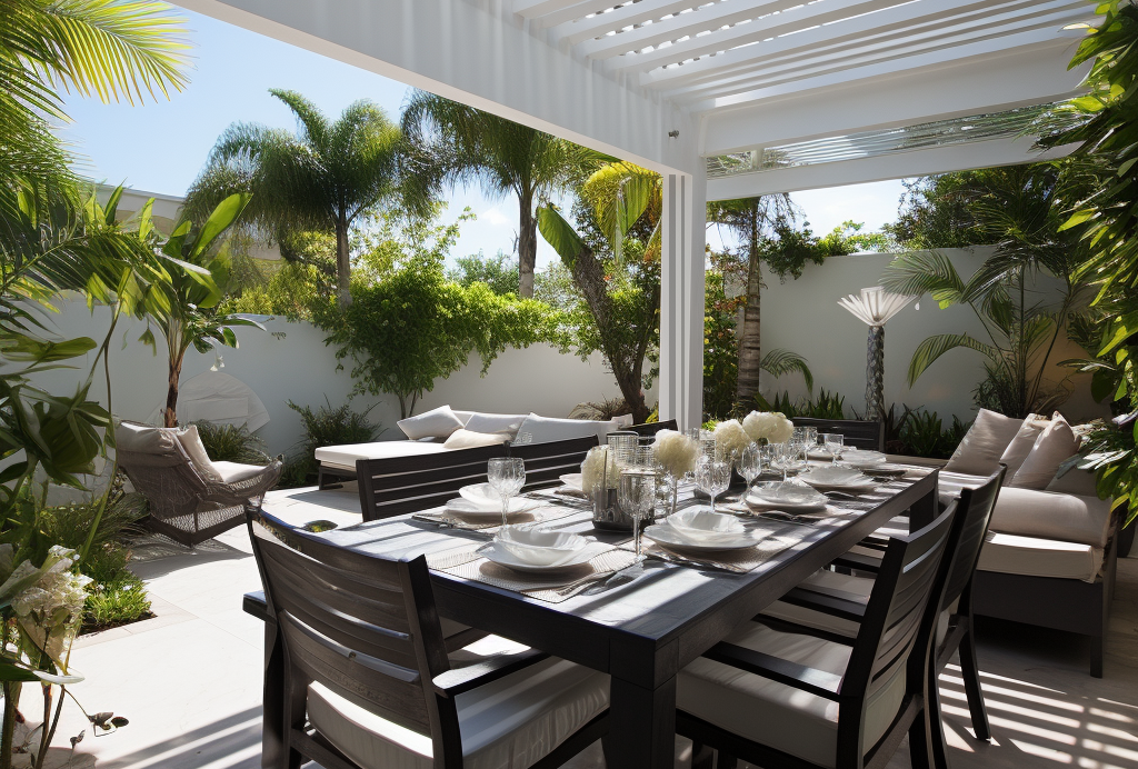 Create a Stunning Outdoor Haven with an Aluminum Pergola System project view 3